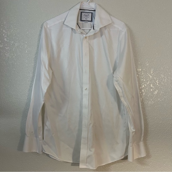 Set of 3 NWOT Charles Tyrwhitt 100% Cotton Non-iron Slim Fit Dress Shirts - Picture 10 of 13